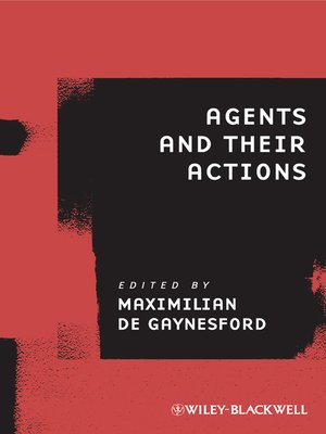 cover image of Agents and Their Actions